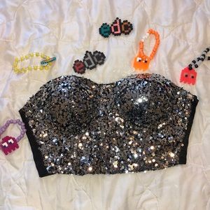 Rave crop top